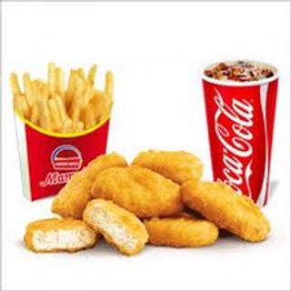 Menú Pop Corn De Pollo Rebozado