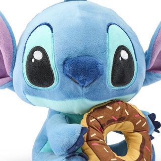 Jucarie de plus Disney Stitch cu gogoasa, 25 cm [4259680]