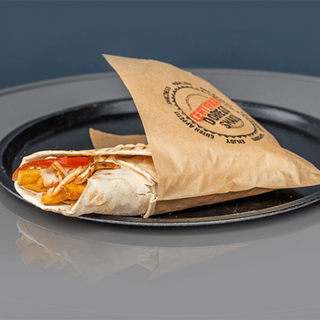 Kebab ciasto z frytkami