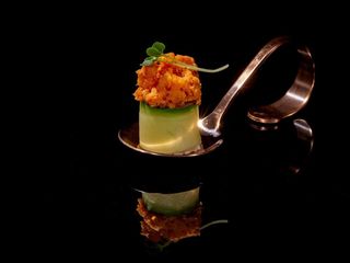 Gunkan gambero cotto