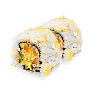 Uramaki verdure in tempura