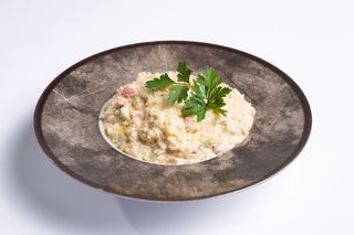 Risotto sa povrćem i mozzarellom u bechamel sosu 500 gr