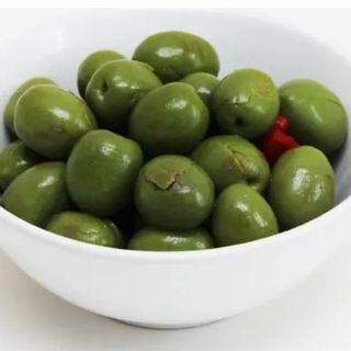 Oliwki hiszpańskie zielone z pestkami