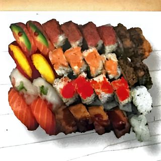 Sushi grande 8 righiri, 6 maki