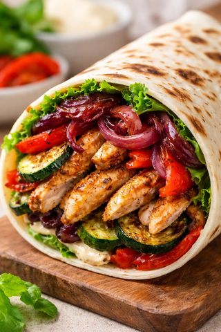 Roll fajita