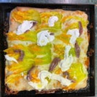 Fiori e alici quadra