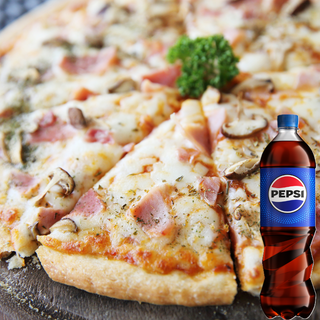 Pizza Prosciuto 30cm + Pepsi 0,5 l