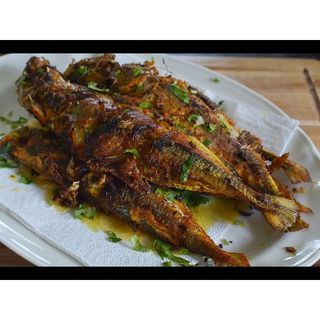 Fried Tail Fish