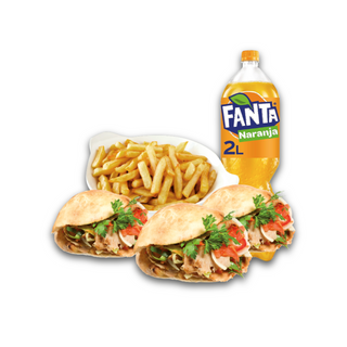 Oferta 3 Kebabs