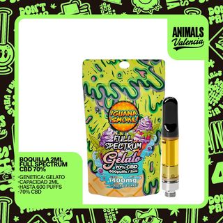Boquilla Vaper Gelato 70% CBD 2Ml