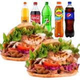 2 Kebab + Refresco, 1 Litro