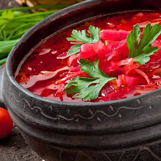 Борщ велика порція