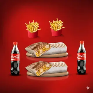Combo Duo Tacos Nuggets + 2 frite + Boisson