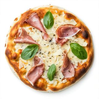 Pizza ripieno al cotto