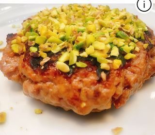 Hamburger di scottona 220 g al pistacchio di bronte