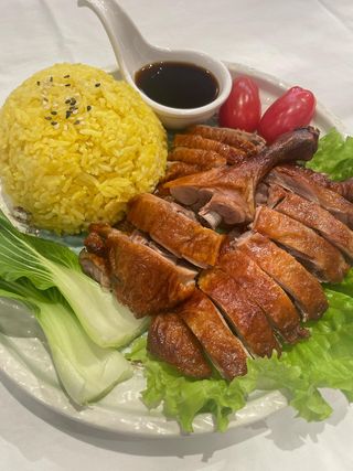 50. Anatra arrosto con riso profumato