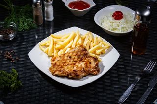 Pulpa de pui la gratar