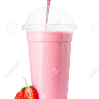 batido / smoothie fresa 580ml aprox
