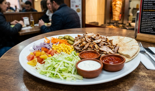 Plato Kebab Mediano