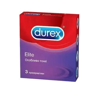 Презерватив Durex Elite 3шт