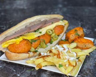 Ma39oda Omelette Luncheon  sans frites