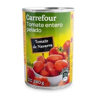Tomate Natural Pelado Carrefour 240 Gr.