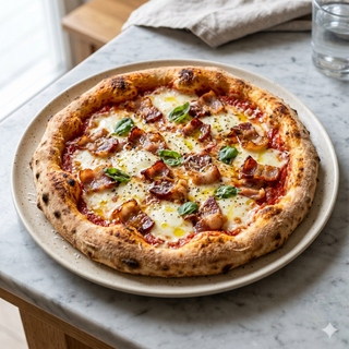 Pizza bacon