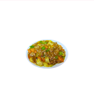 Ternera con salsa de curry