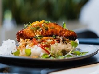Teriyaki salmon