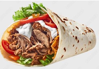 Piadina kebab 