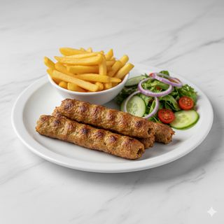 Plato Seekh Kebab