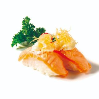 43. Nigiri Salmón Style (2 Uds.)
