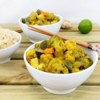 Mix Vegetable Curry (Vegan Option)