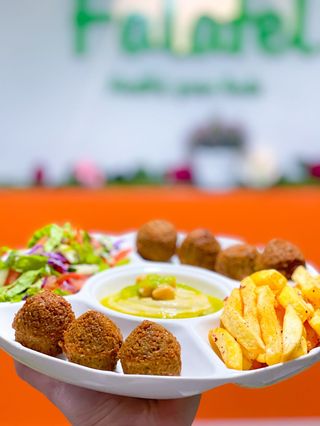 Falafel obrok sa humusom
