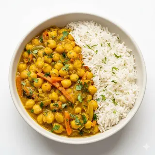 Garbanzos Al Curry
