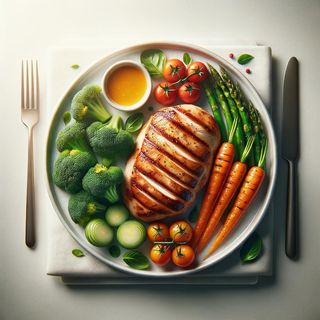 Kurczak z warzywami 250g