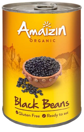 FASOLA CZARNA W ZALEWIE (PUSZKA) BIO 400 g (240 g) - AMAIZIN