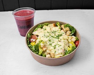 Ensalada + Zumo Natural