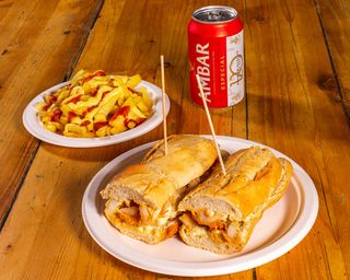 Bocata Calamares Menú