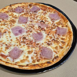 Pizza mediana sin gluten jamón (30cm)