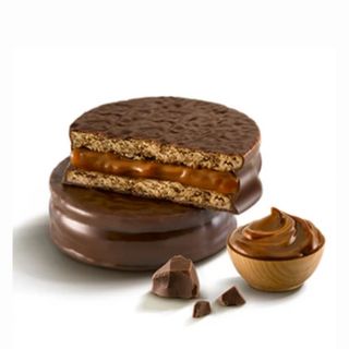 Alfajor havanna chocolate y dulce de leche