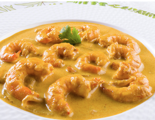 Langostinos Con Salsa De Curry