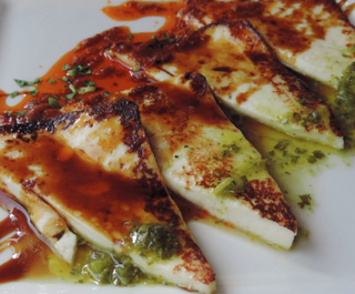 Tapa De Queso Asado Con Mojo