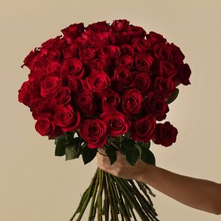 Ramos de 50 rosas rojas