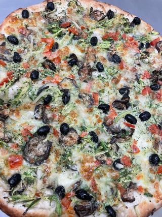 Verdure grigliate - pizza intera