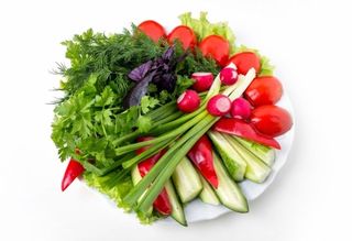 Buchet de legume cu verdeaţă