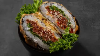 Sushi Burger szarpane chashu