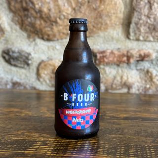 B Four Beer Underground-Weiss 33 cl