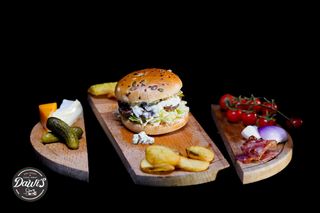 Smash Gorgonzola burger