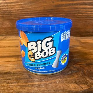 Big Bob მიწის თხილი მარილიანი